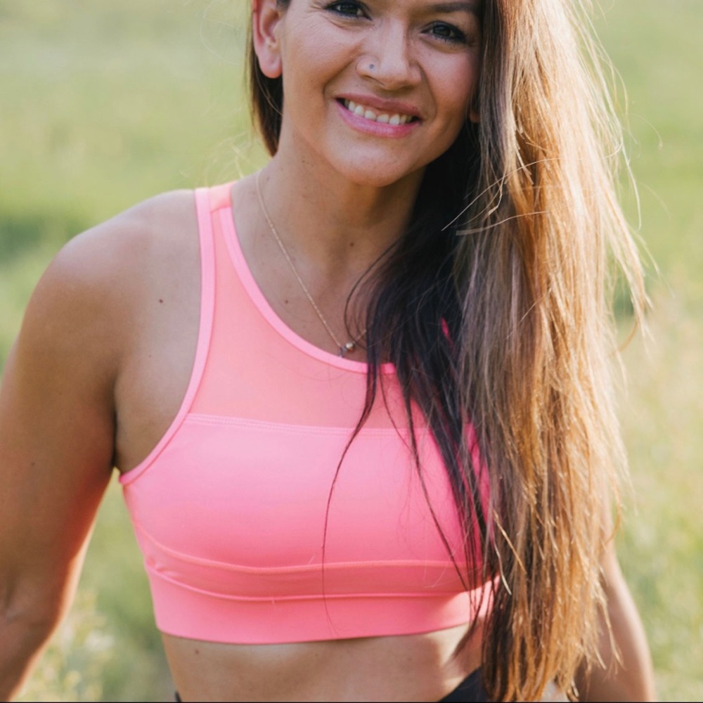 ZYIA All Star Bra Coral